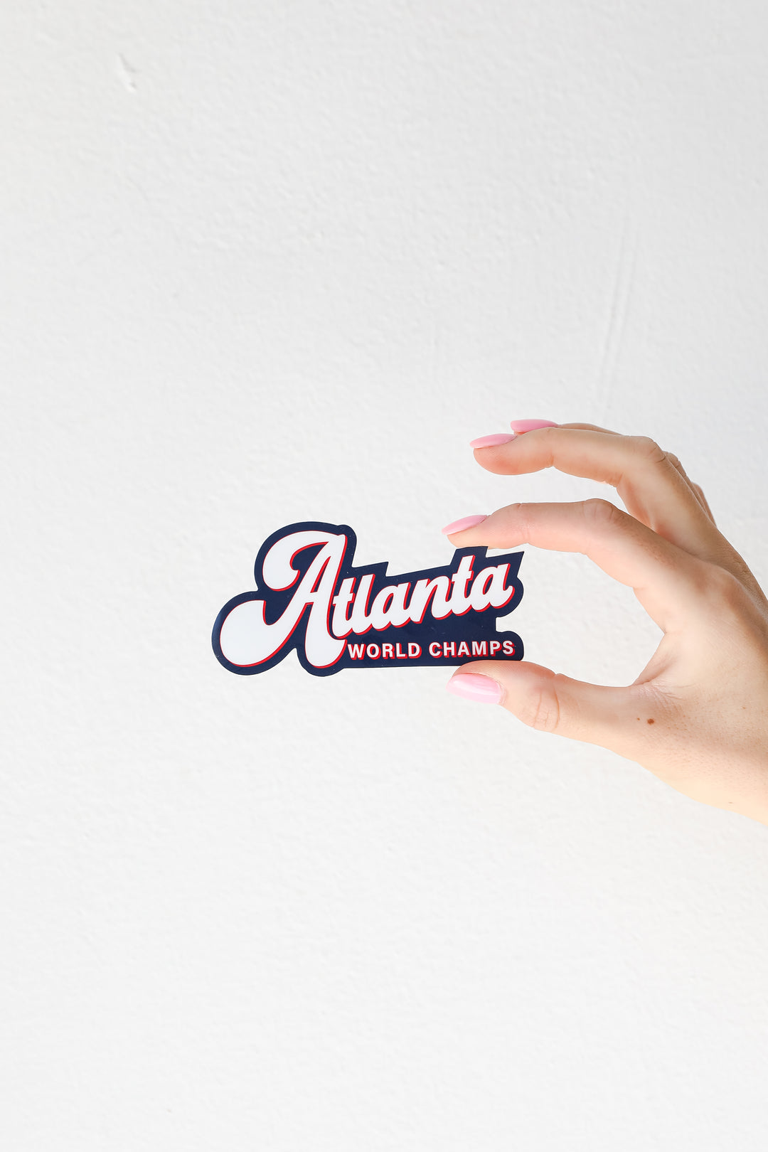 Atlanta World Champs Sticker from dress up