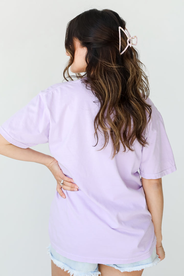 Lavender Charleston South Carolina Tee back view