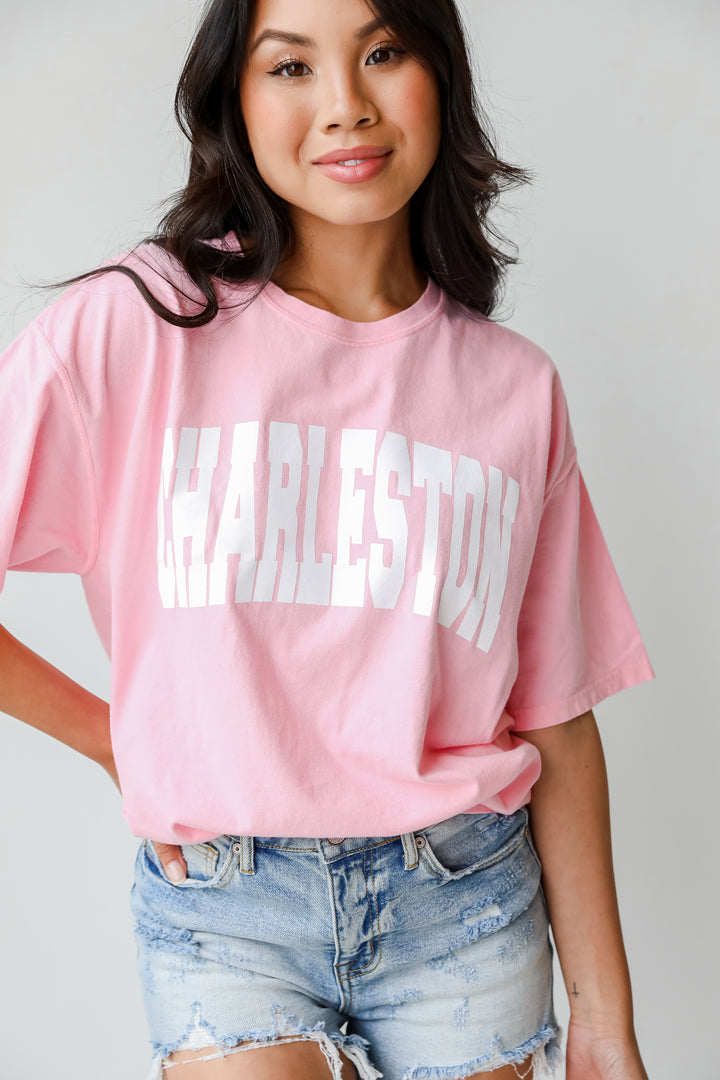 Pink Charleston Tee