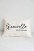 Greenville Script Pillow