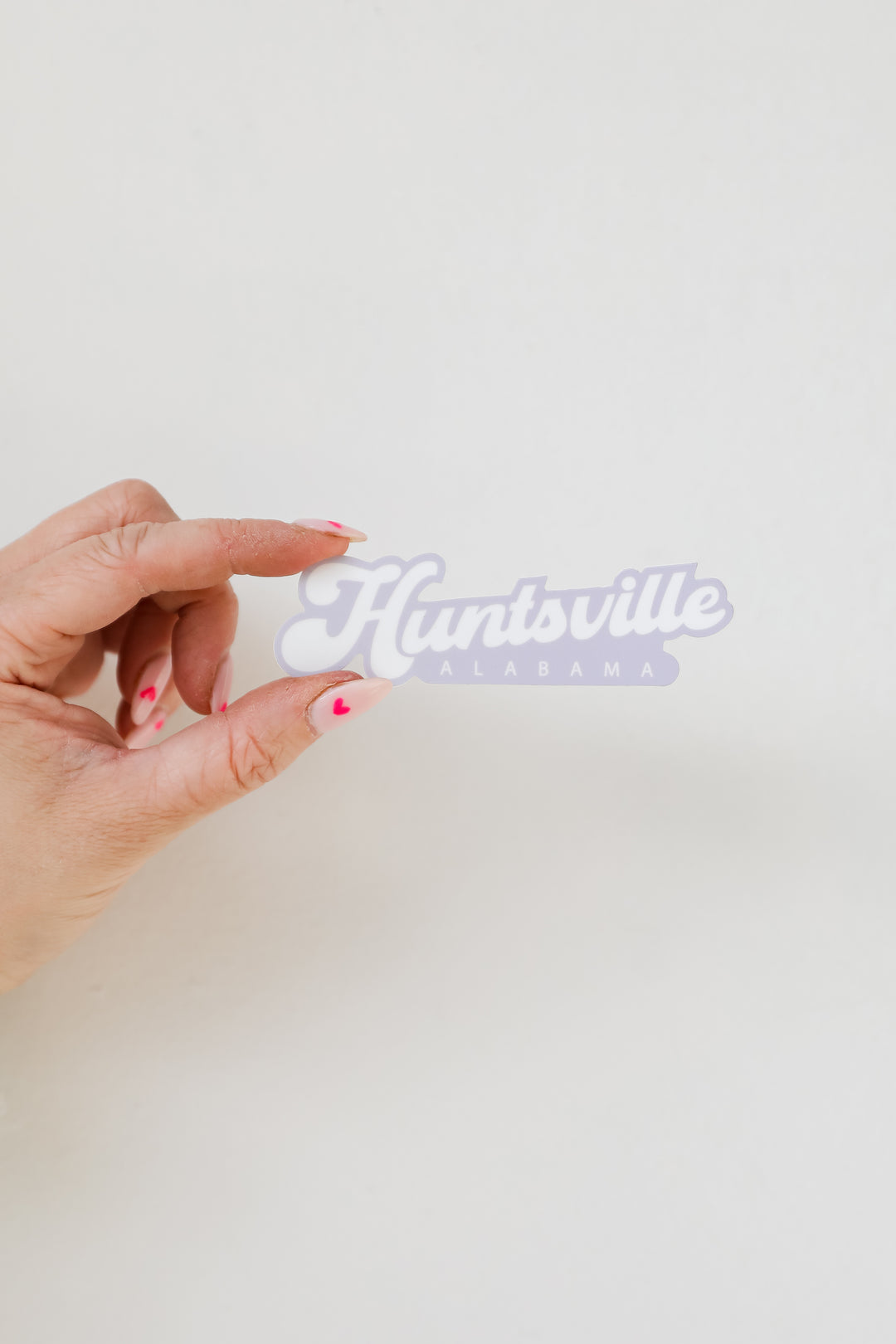 Huntsville Alabama Sticker flat lay