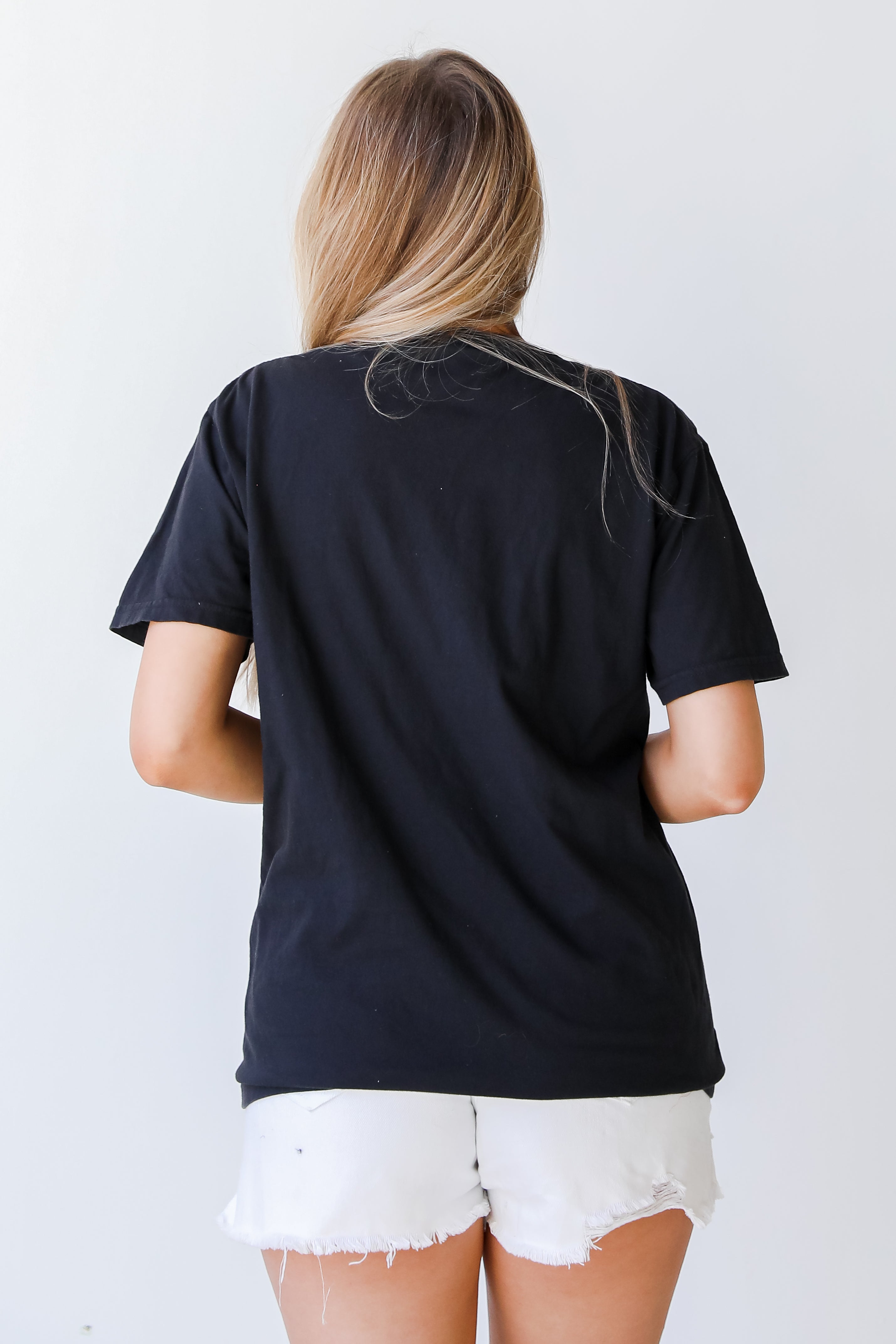 Black Nashville Tee back view