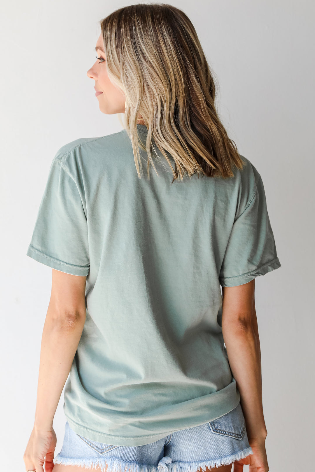 Sage Dahlonega Tee back view