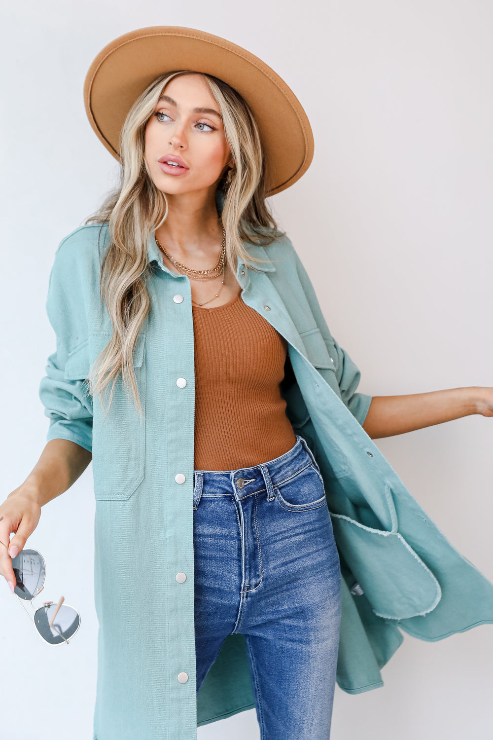 Denim Shacket from dress up