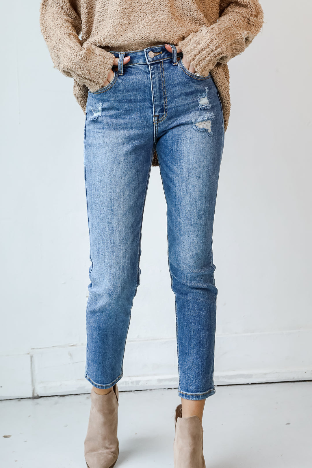 Straight Leg Jeans