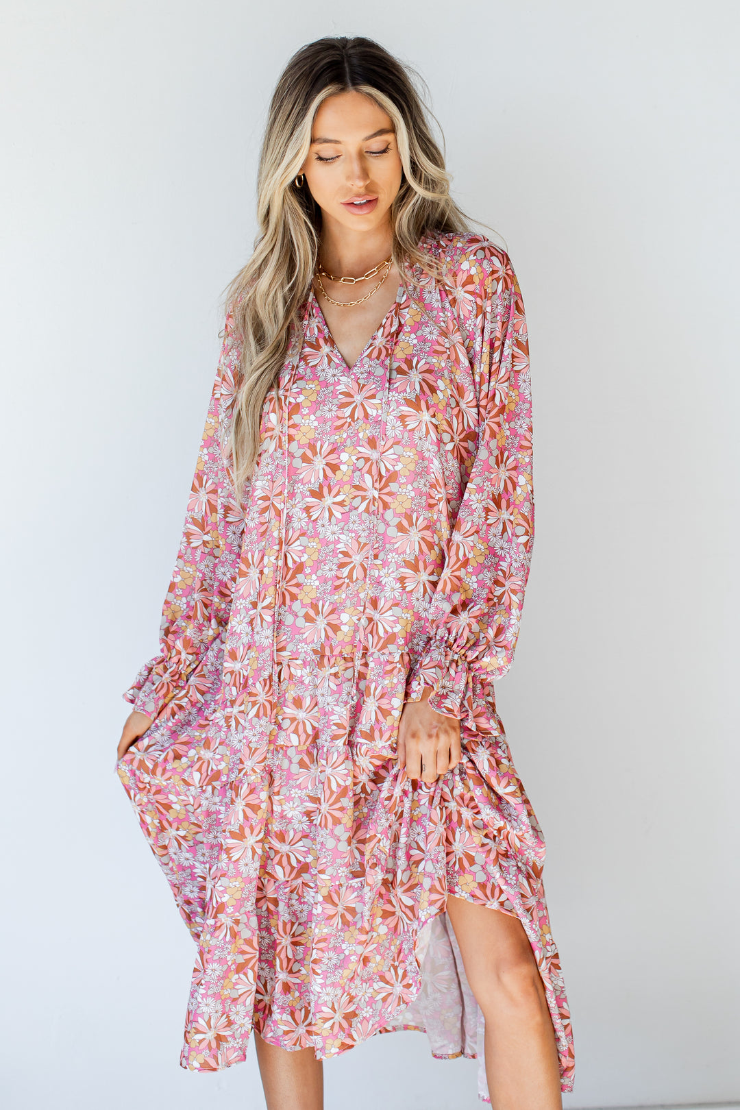 Floral Midi Dress