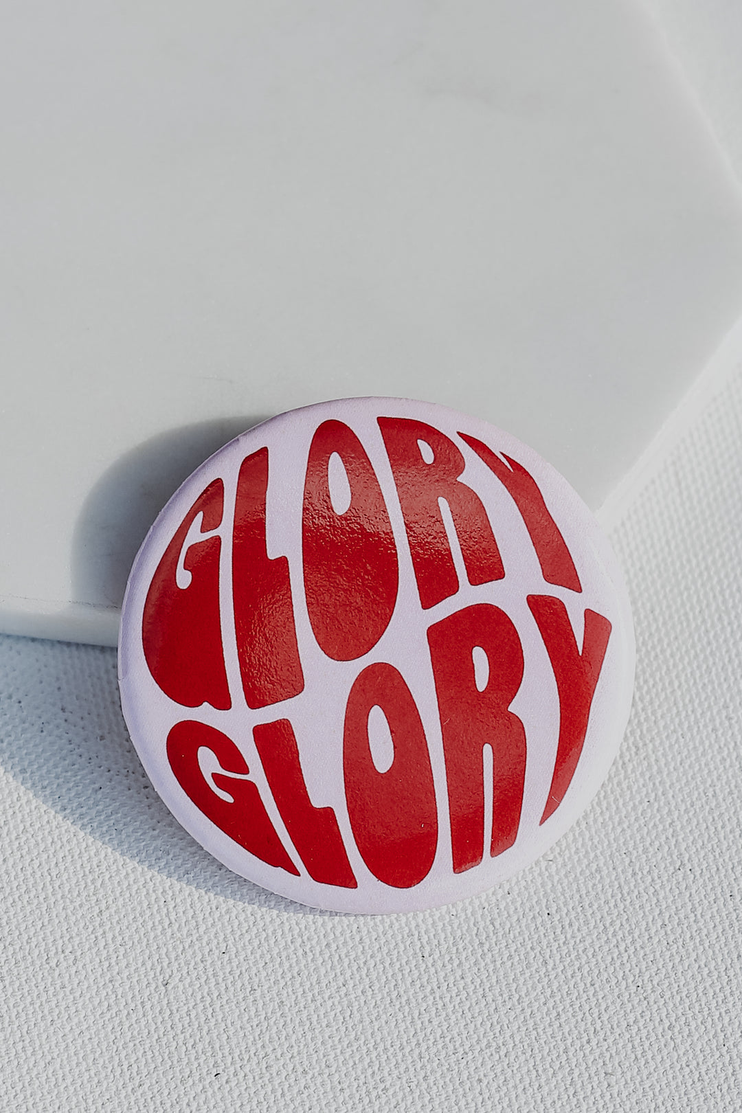 Blush Glory Glory Button