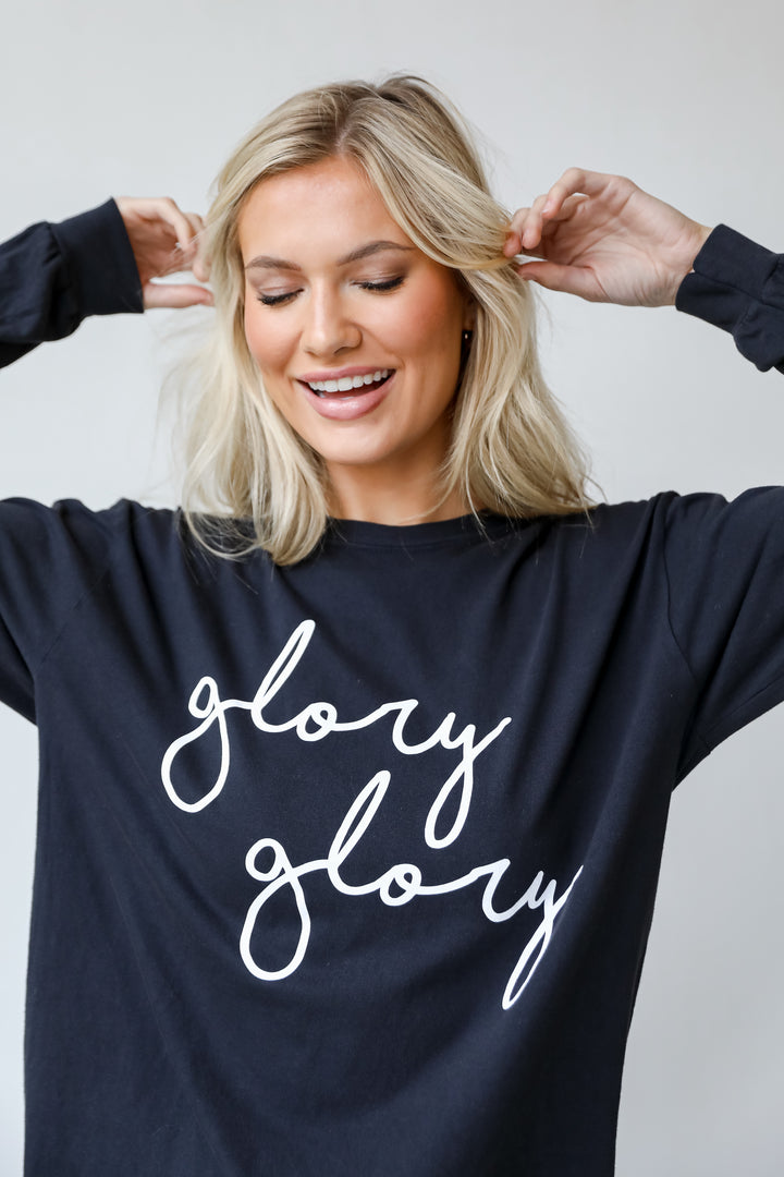 Glory Glory Script Long Sleeve Tee from dress up