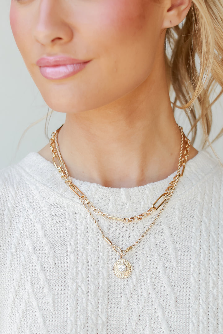 Gold Layered Necklace