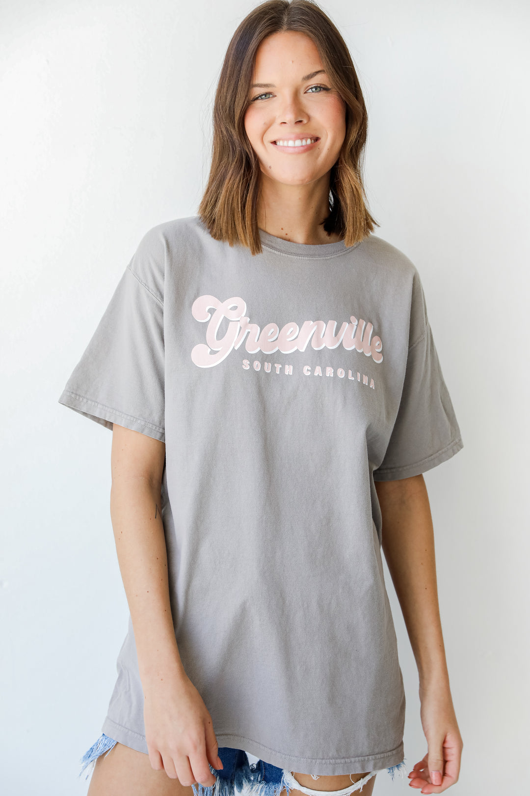 Grey Greenville South Carolina Tee from dress up