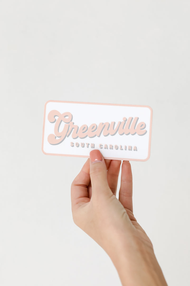 Greenville South Carolina Sticker