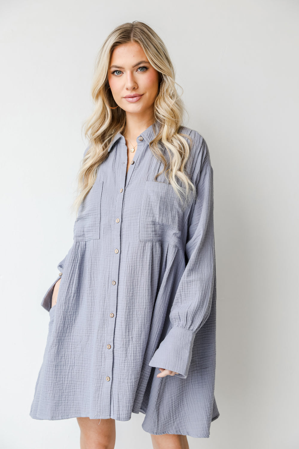 Linen Mini Dress from dress up