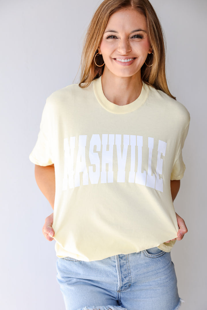 Yellow Nashville Tee from dress up