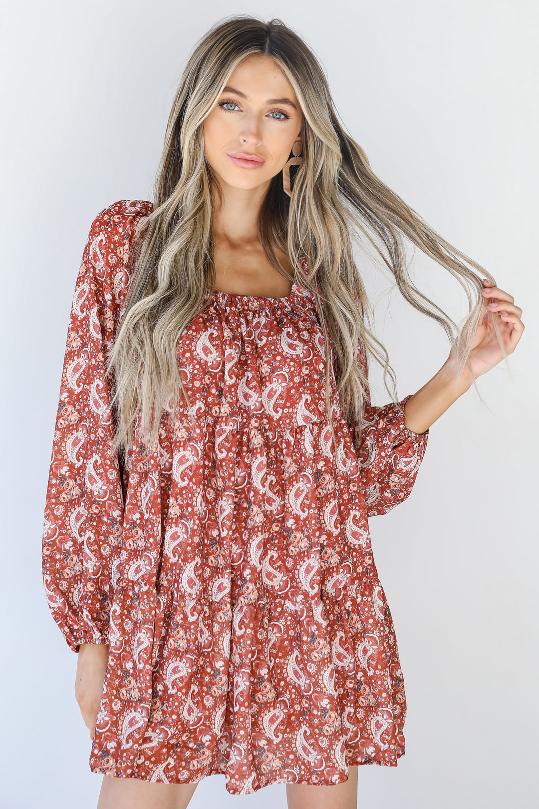 Floral Paisley Dress