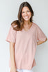 Tee in blush