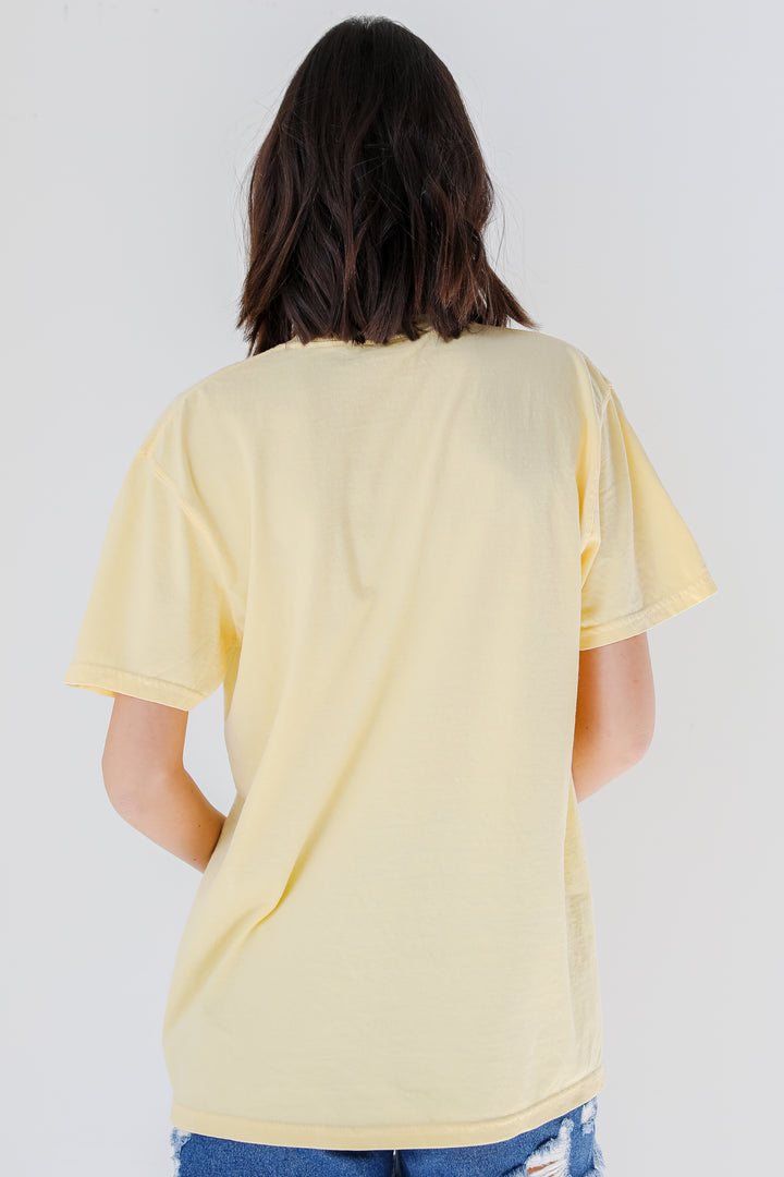 Yellow Savannah Georgia Tee back view