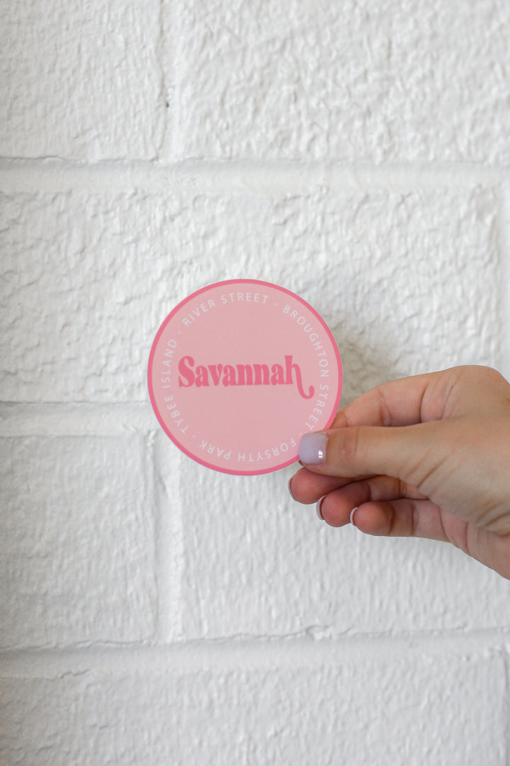 Savannah City Sticker