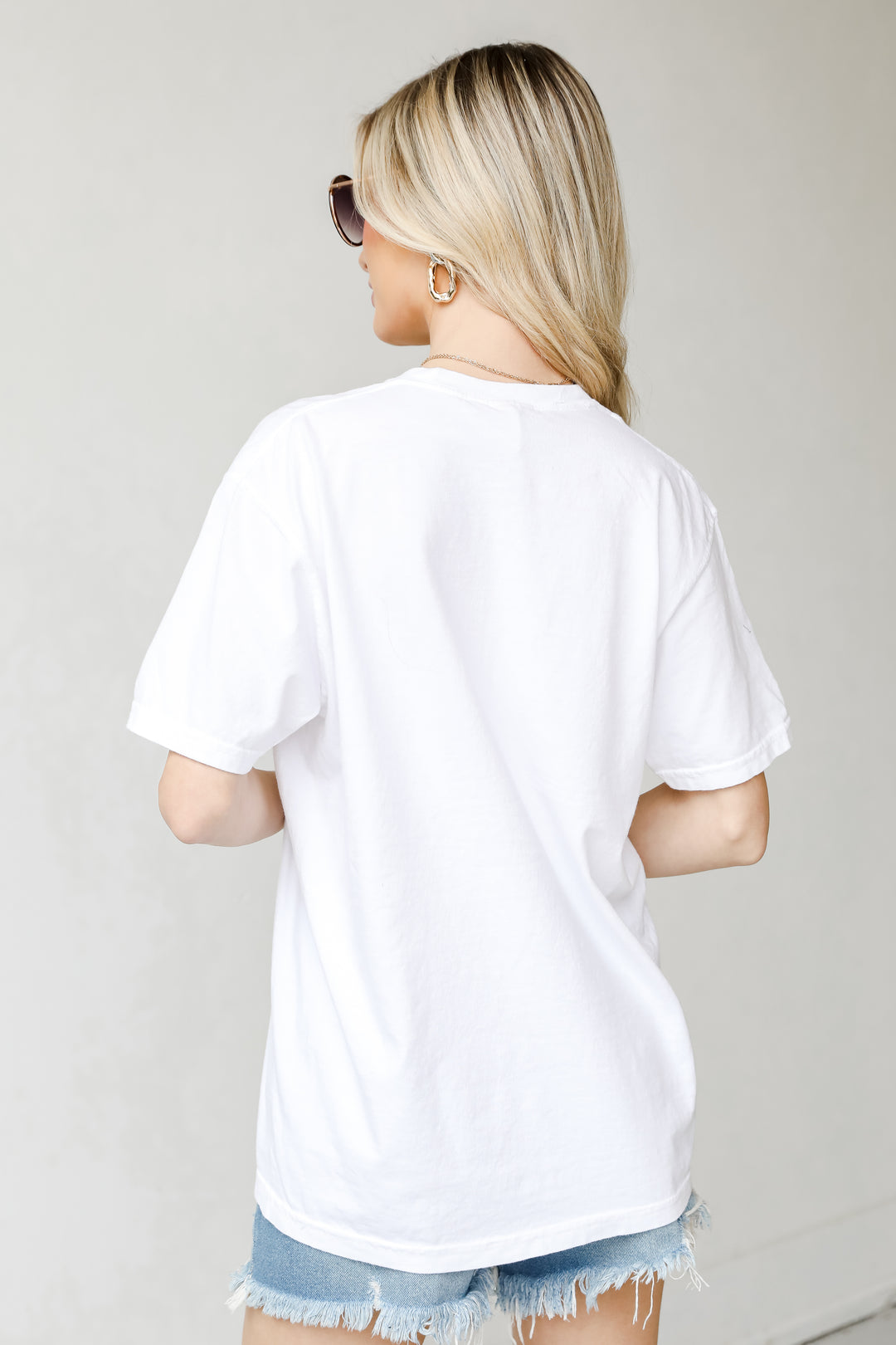 White Savannah Georgia Tee back view