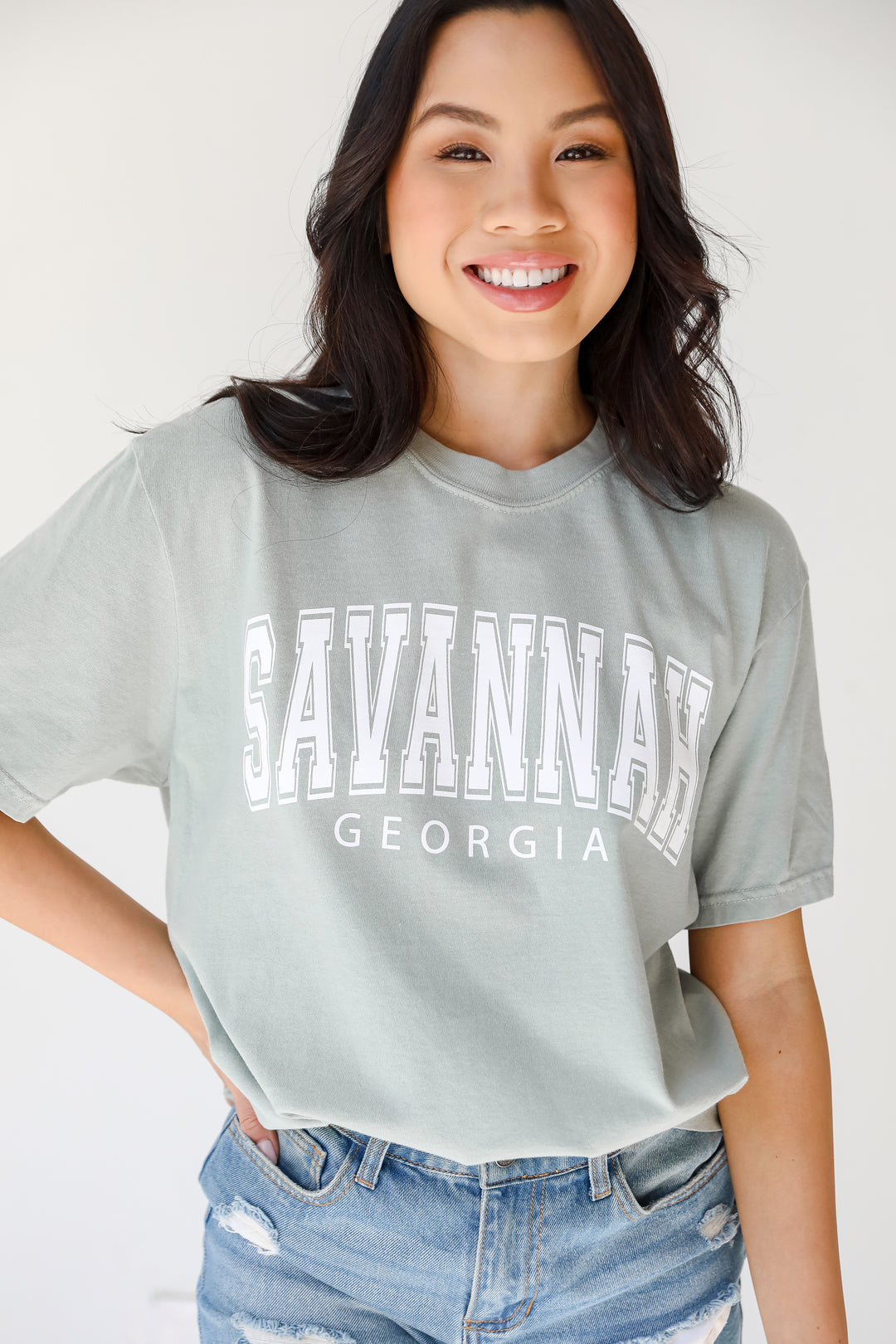 Sage Savannah Georgia Tee