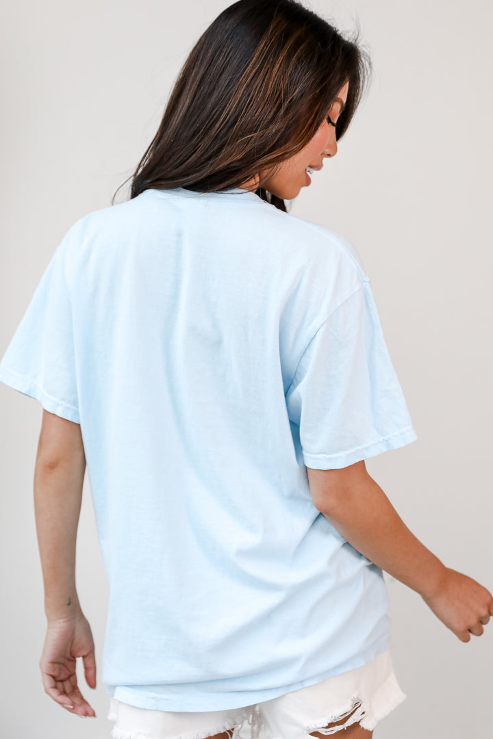 Light Blue Savannah Tee back view