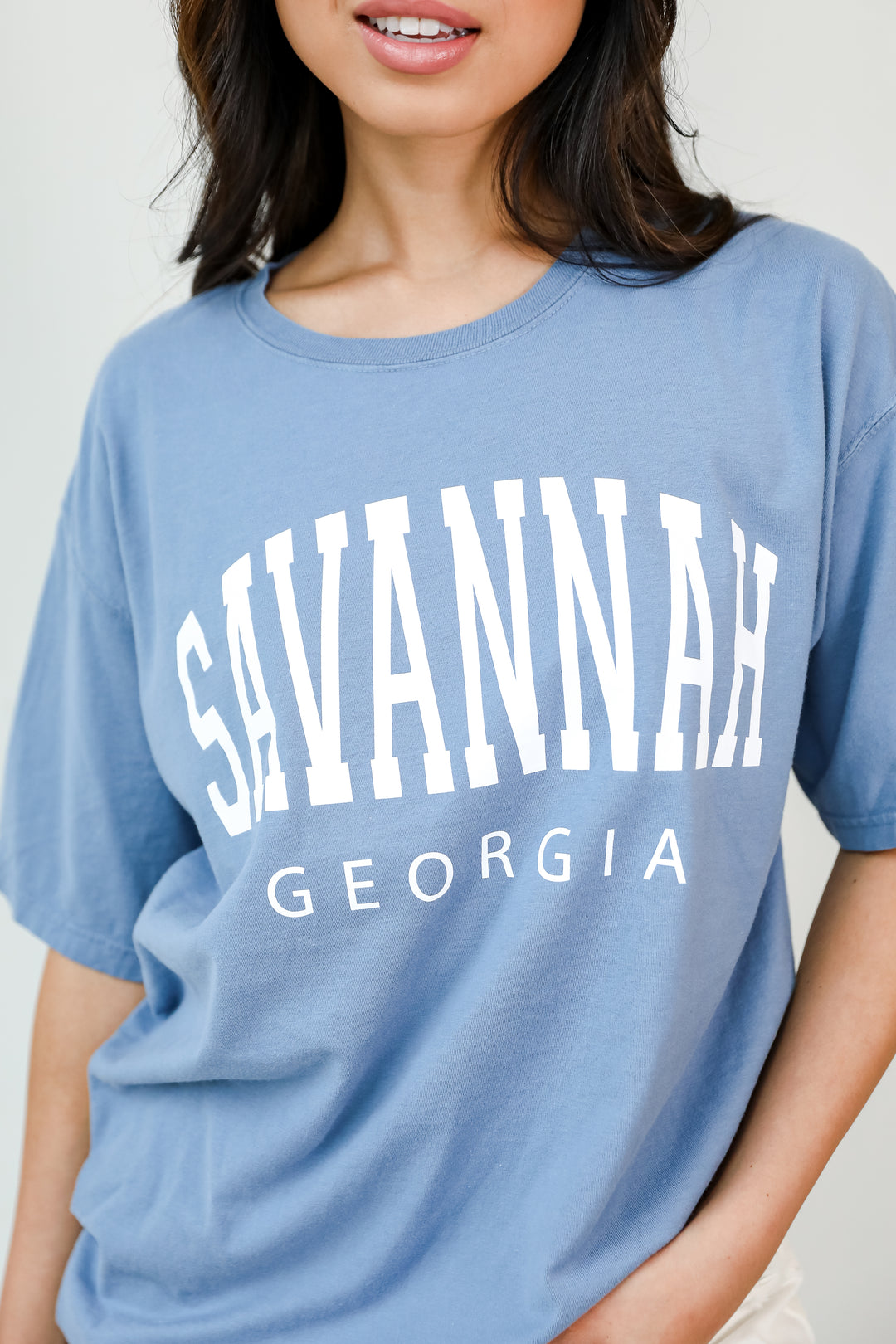 Light Blue Savannah Georgia Tee from dress up