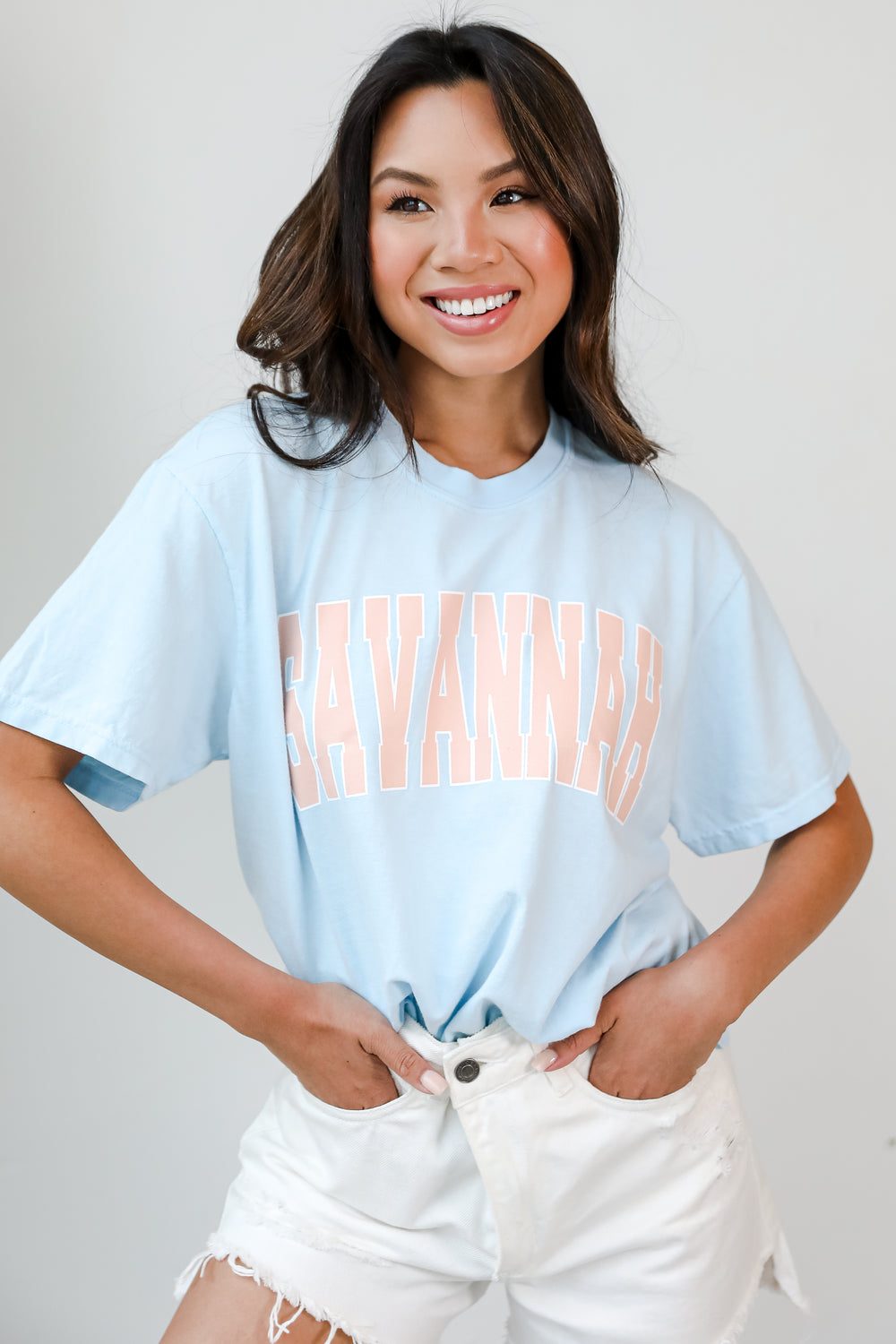 Light Blue Savannah Tee from dress up