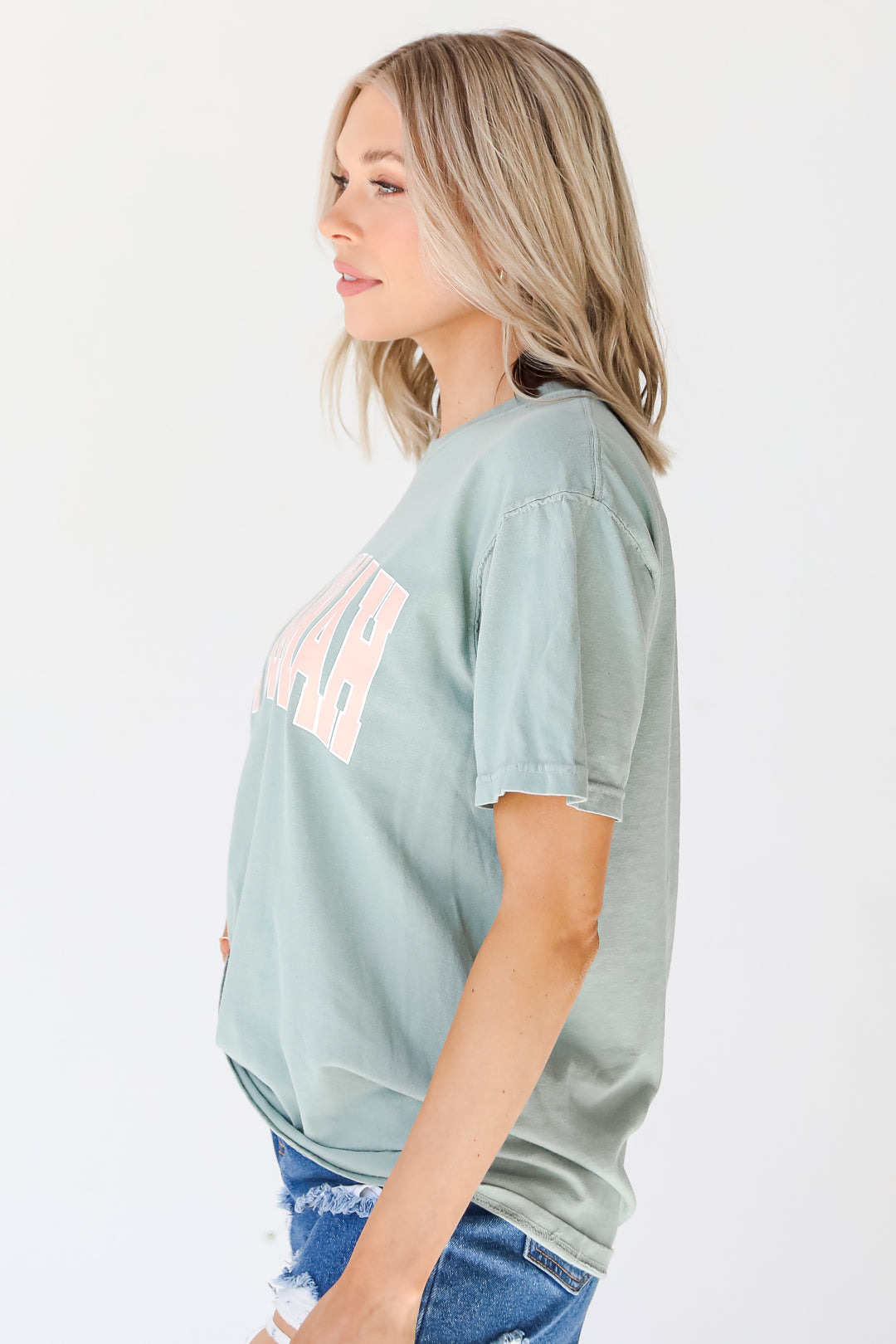 Sage Savannah Tee side view