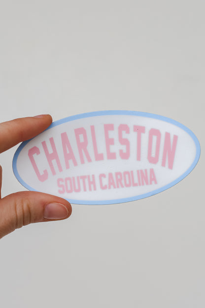 Charleston Oval Sticker