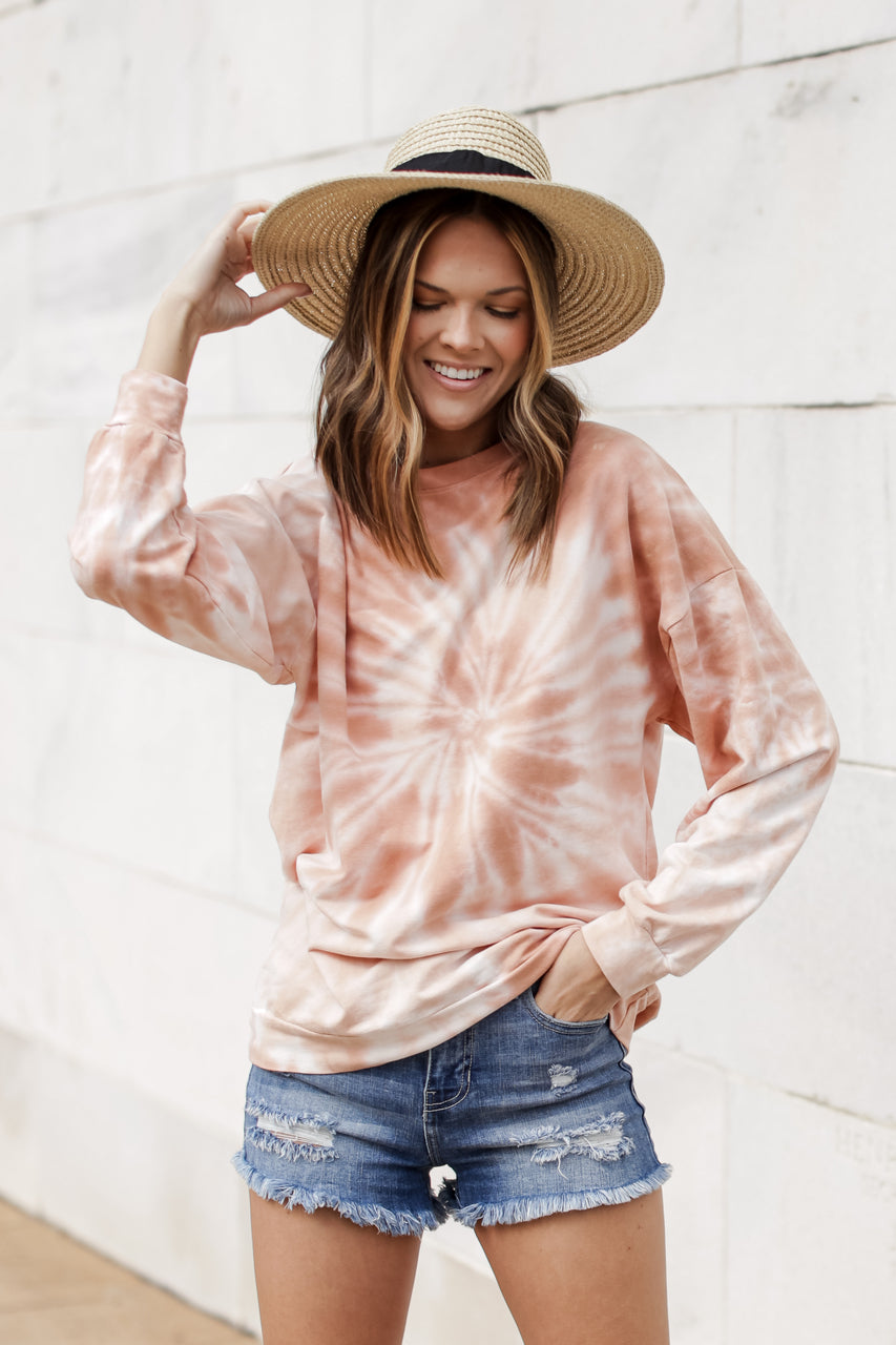 Taylor Oversized Tie-Dye Pullover