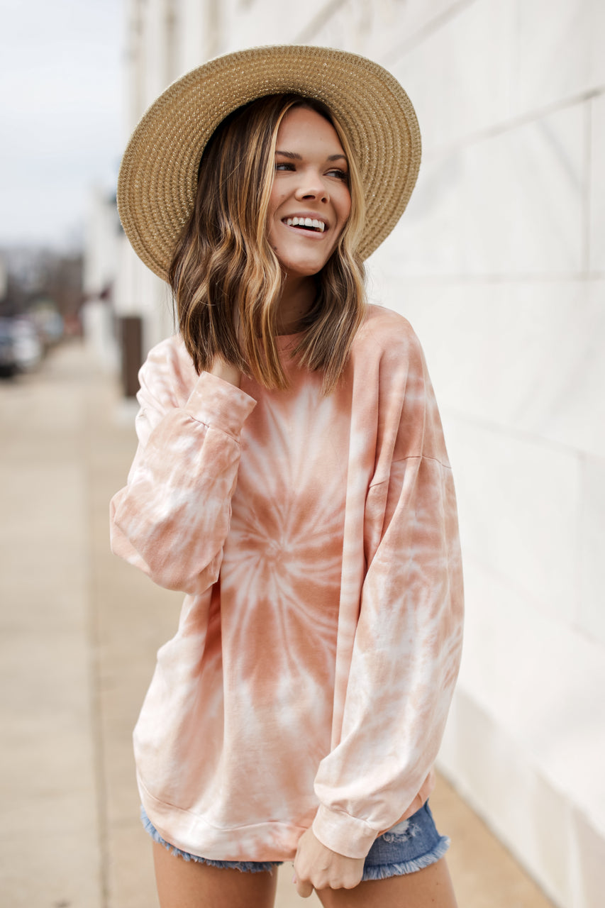 Taylor Oversized Tie-Dye Pullover