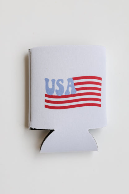 USA Flag Koozie from dress up