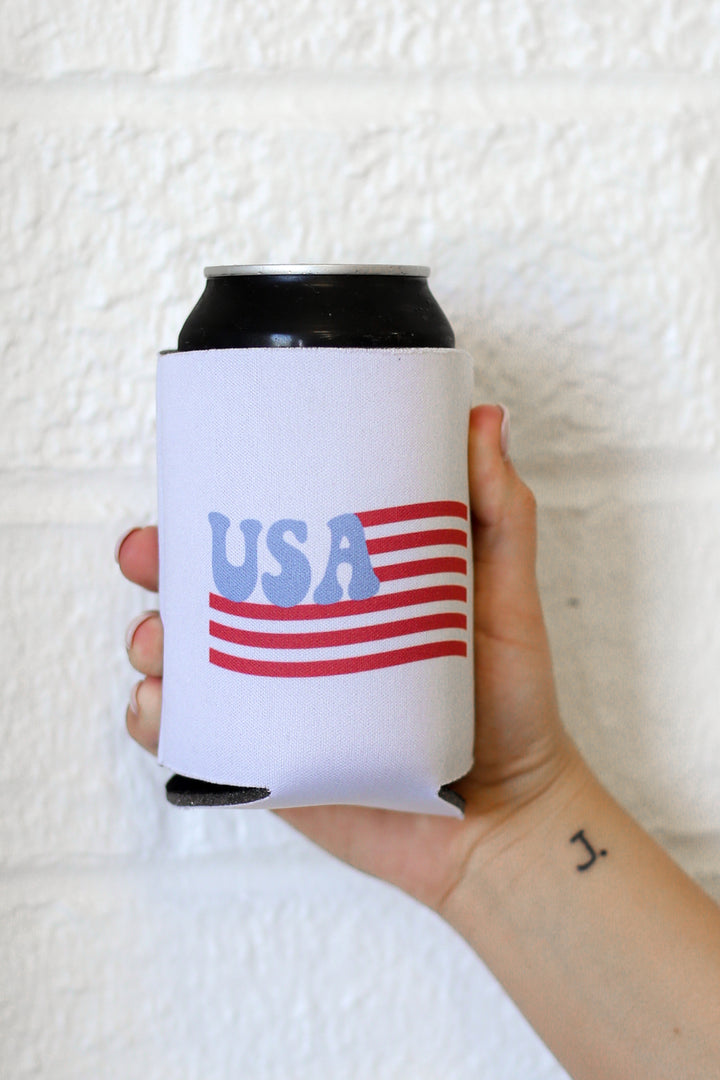 USA Flag Koozie