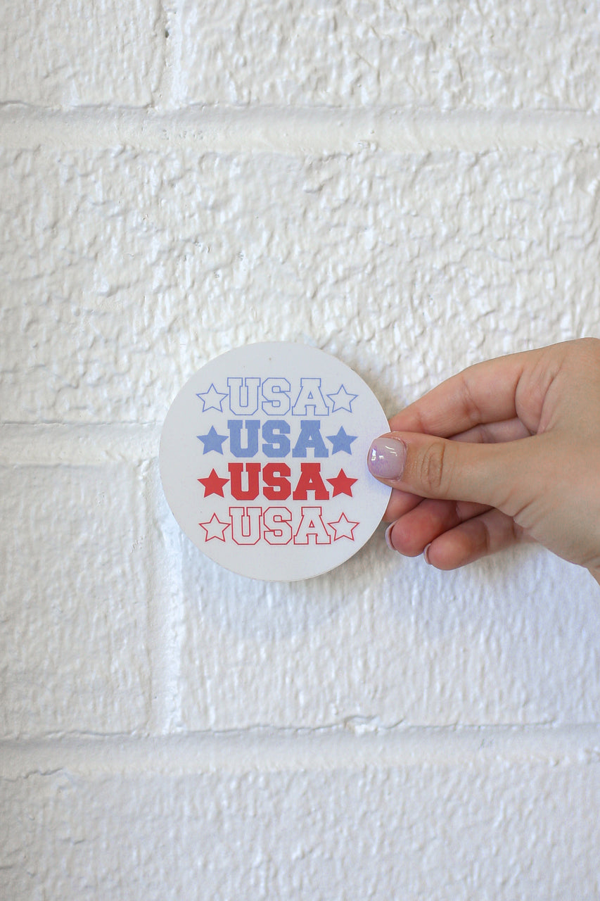 USA Star Sticker